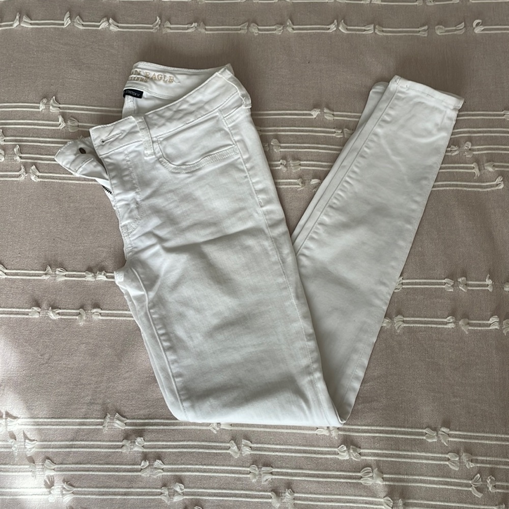 White jeans.